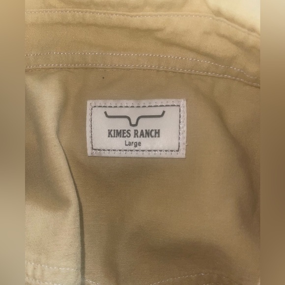NWT KIMES RANCH james western snap western shirt long sleeve SIZE LARGE! - Picture 5 of 5